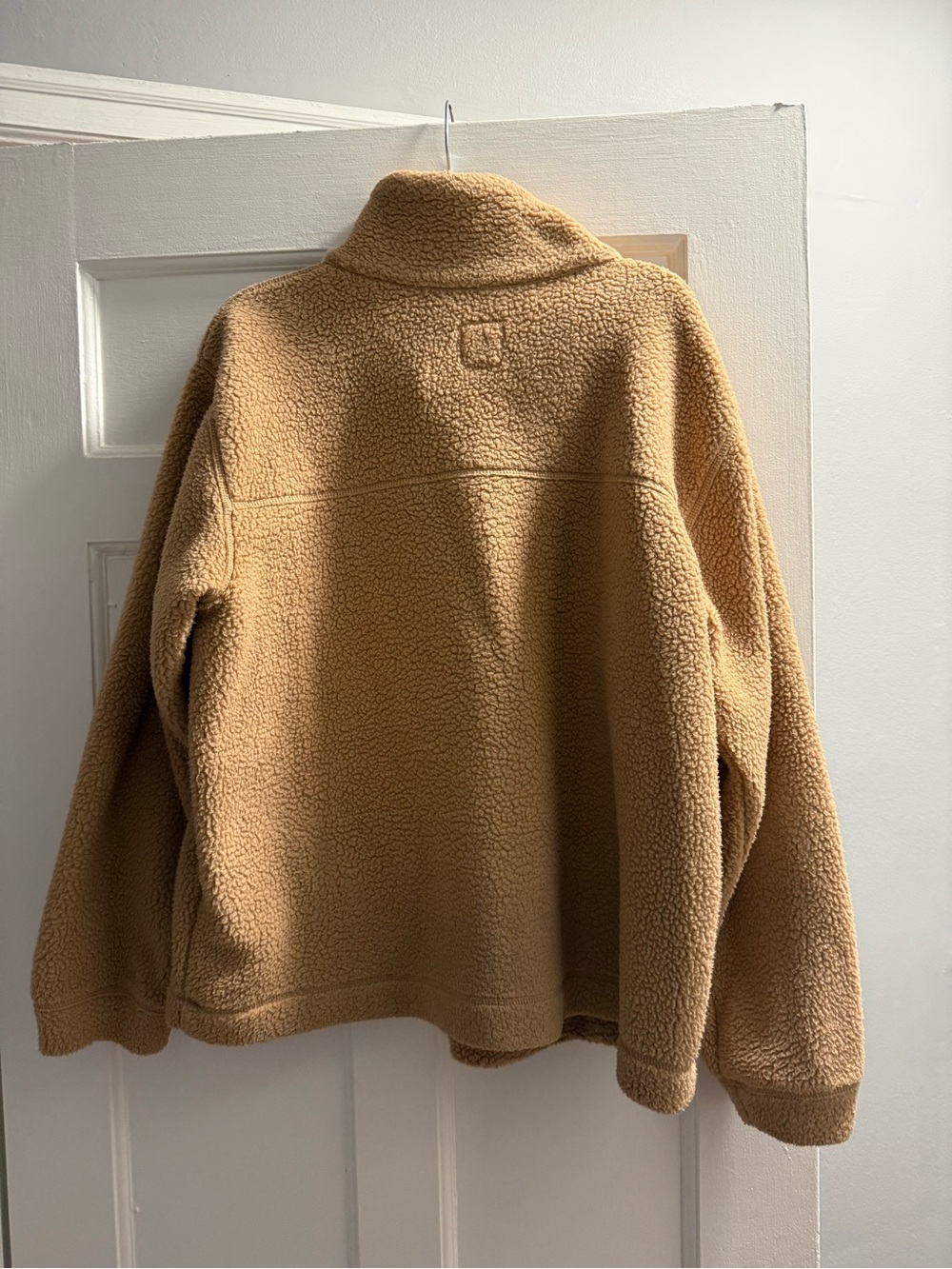GAP Tan Sherpa-Lined Zip Hoodie - Picture 3 of 3